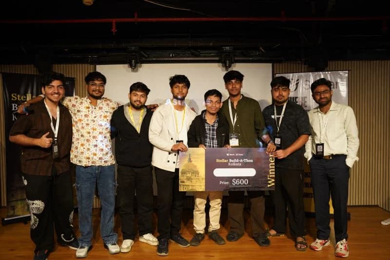 Stellar Build-a-thon Kolkata: The winning team