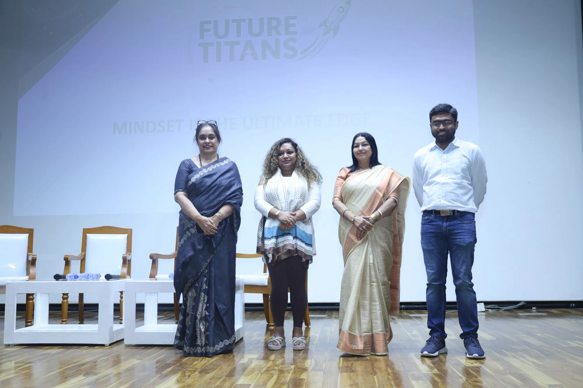 Youngpreneurs Panel on AI in Education: The four panellists